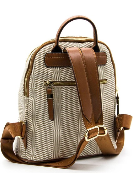 Bej Iki Bölmeli Kadın Sırt Çantası SP901 fırsatları