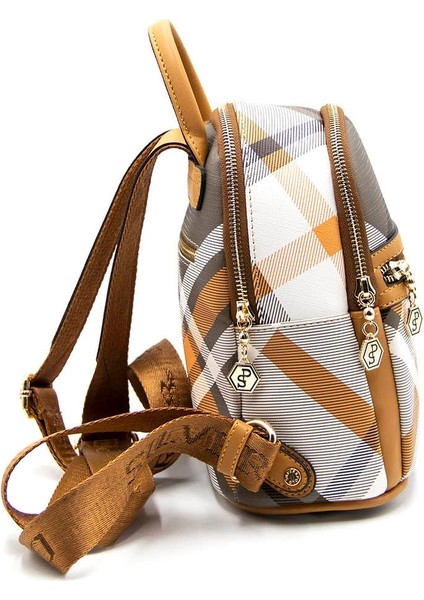 Kadın Sırt Çantası Haki - Camel NV983 modelleri