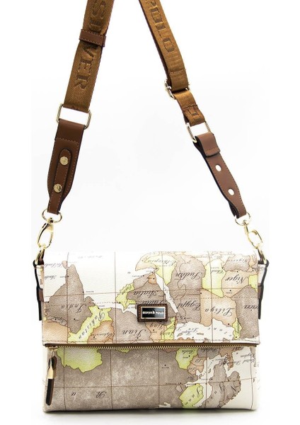 Kadın Çapraz Çanta Bej - A.taba NV963