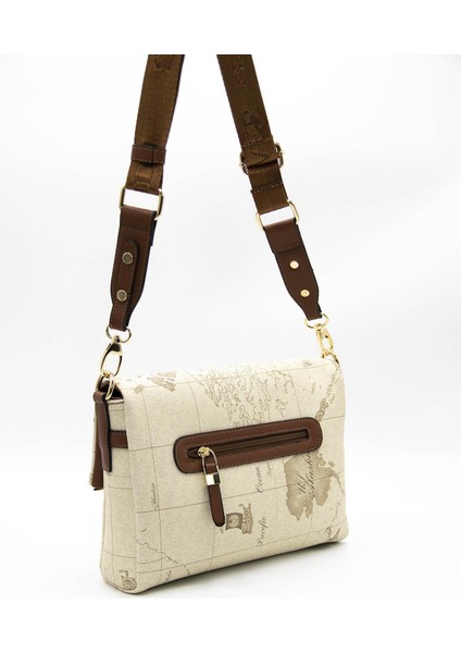 Kadın Çapraz Çanta Koyu Bej - A.taba NV963 fırsatları