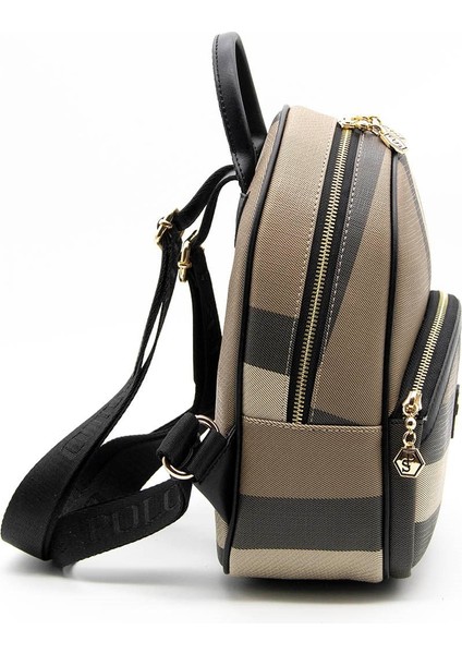 Kahve Tek Bölmeli Kadın Sırt Çantası SP945 fırsatları