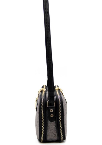 Platin Üç Bölmeli Kadın Çapraz Çanta/postacı Çantası SP899 fırsatları