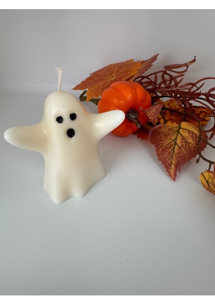 Dekoratif Obje Mum Sevimli Hayalet Mum Gotik ve Korku Dekorasyonu modelleri