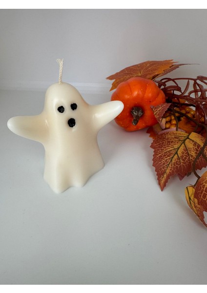 Dekoratif Obje Mum Sevimli Hayalet Mum Gotik ve Korku Dekorasyonu fırsatları