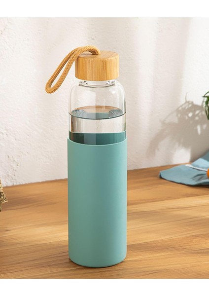 Home Benita Borosilikat Şişe 550 ml Yeşil