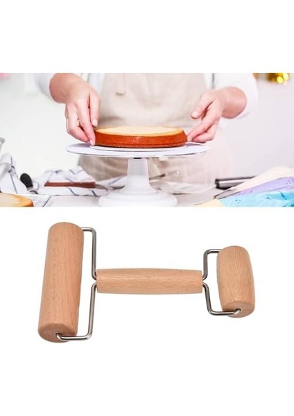 Home Hamur Rulo Mutfak Rulo Hamur Açma Aleti Kurabiye Rulosu Hamur Açma Makinesi Mutfak Pişirme Silindiri Hamur Açma Silindiri Pişirme Aracı (1, Ahşap) fiyatları