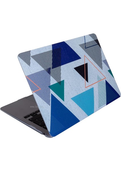 Macbook Pro Kılıf 13 Inç M1-M2 A1706-08 A1989 A2159 A2251 A2289 A2338 Uyumlu TANGRAM01NL Lacivert Mavi