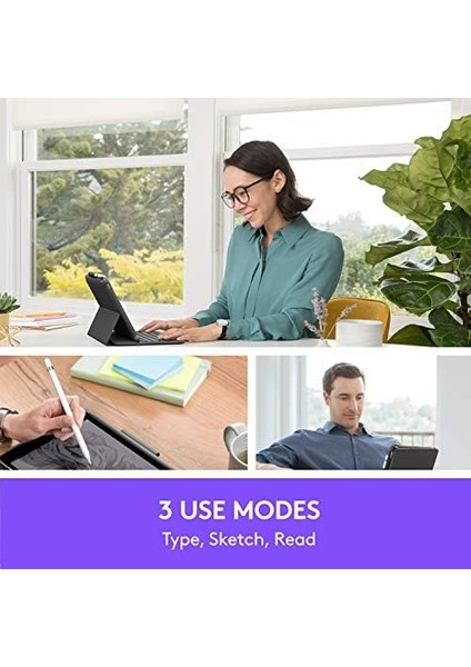 Slim Folio iPad Air 3.nesil Için Klananyeli Kılıf Nordic, Q modelleri