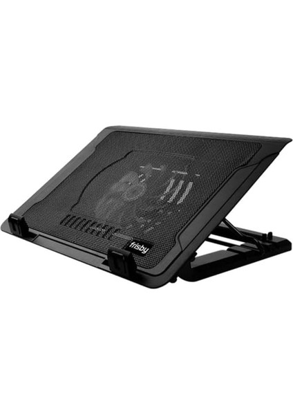 FNC-35ST Notebook Soğutucu, 14 cm Mavi LED Li Fan