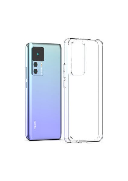 Xiaomi Mi 12T Pro Kılıf Şeffaf Tam Koruma Sağlayan Premium Tpu Silikon Kapak Ryc/coss