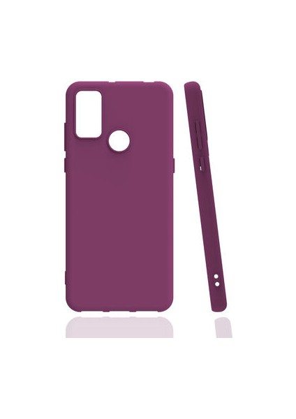 Tcl 20E Kılıf Esnek ve Hafif Yapılı Soft Touch Premium Silikon Kapak Ryc/biye