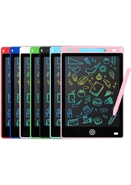 10 Inç Renkli LCD Yazı Tableti — Çocuklar Için Eğitici Çizim Tableti, Kalemli Silinebilir Ekran, Kağıt Tasarruflu Taşınabilir Not Defteri (3+ Yaş) modelleri