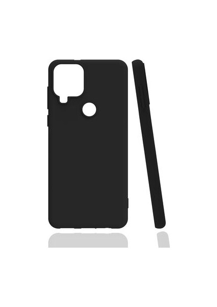 Realme C15 Kılıf Esnek ve Hafif Yapılı Soft Touch Premium Silikon Kapak Ryc/biye