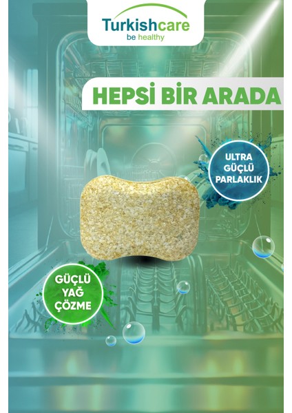Hepsi 1 Arada 40 Lı Bulaşık Makinası Tableti x 5 Paket (200 Tablet)
