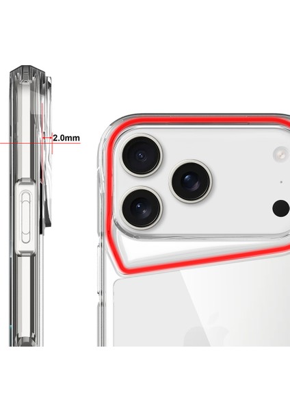 iPhone 12 Pro Max Kılıf Şeffaf ve Sert Yapılı Tam Koruma Sağlayan Premium Tpu Silikon Kapak Ryc/düz T-Max indirimleri