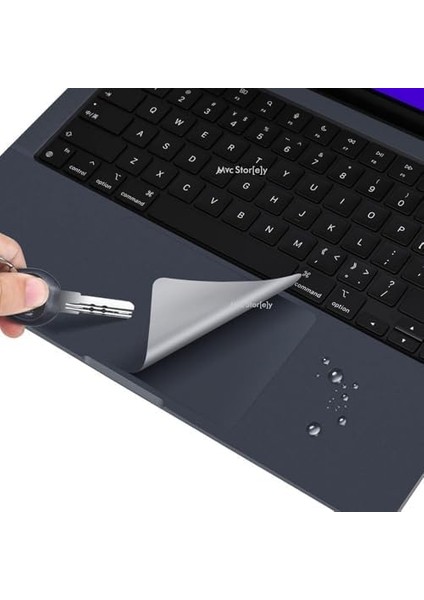 Macbook Air M4-M3-M2 15 Inç Sticker Film Koruyucu Touchpad Trackpad (15.3' Air) A2941 A3114 A3241 ile Uyumlu Gece Mavisi fiyatları