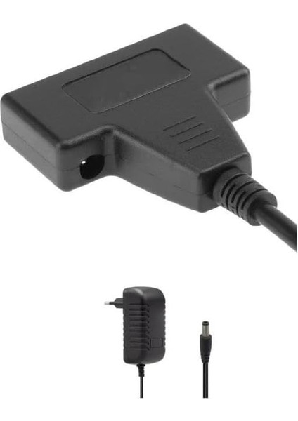2.0 2.5 3.5 Inç Sata SSD HDD Hard Disk Dc Güç Çevirici Dönüştürücü Adaptör Kablosu ve Uyumlu Adaptör