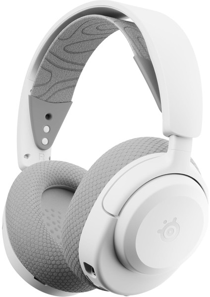 Arctis Nova 3p Wireless Beyaz Gaming Kulaklık - Mobil Uygulama ile Kontrol - 40 Saat Pil Ömrü Ps5, Ps4, Pc, Switch, Mobil Uyumlu
