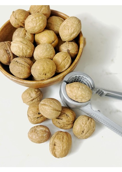 Home Ceviz Kıracağı, Sağlam Çelik Krom Renk Döküm Ceviz ve Fındık Kıracağı (Ceviz Kıracağı, Gri)