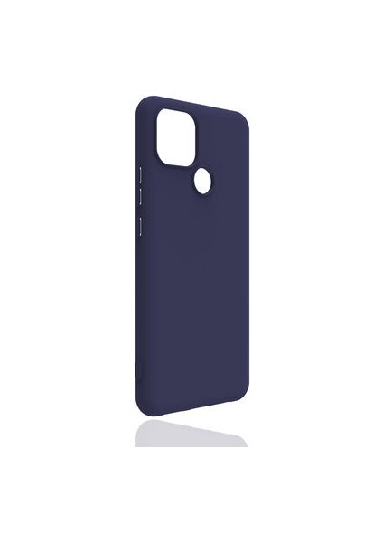 Realme C25 Kılıf Esnek ve Hafif Yapılı Soft Touch Premium Silikon Kapak Ryc/biye
