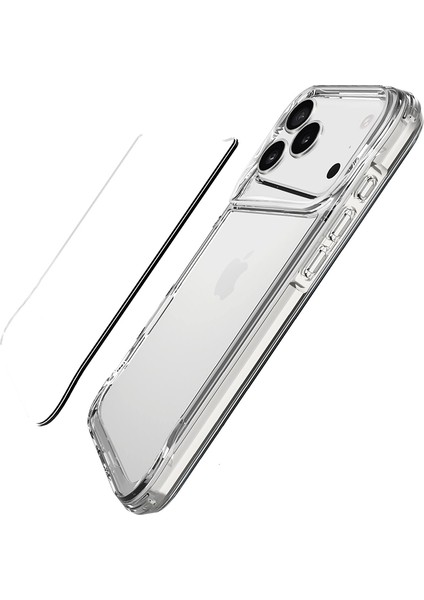 iPhone 16 Pro Max Kılıf Tam Koruma Şeffaf Osiris Premium Silikon Kapak indirimleri