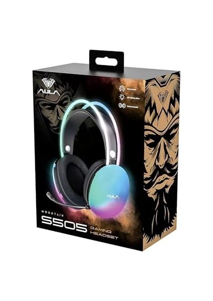 S505 Rgb USB Gaming Mikronfonlu Oyuncu Kulaklığı Siyah fiyatları