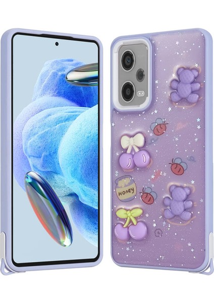 Redmi Note 12 Pro Plus 5g Kılıf 3D Figürlü ve Sert Premium Silikon Kapak Ryc/cevze