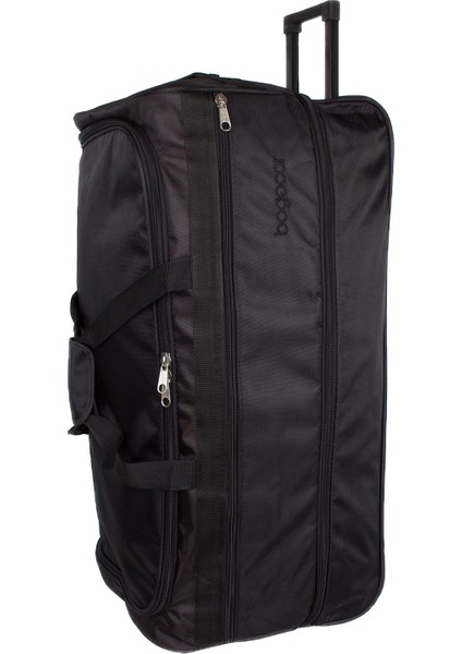 Tekerlekli Genişleyebilir Battal Boy Seyahat Valizi Siyah fiyatları