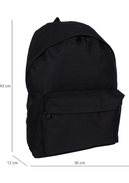126 Günlük Okul Sırt Çantası Koyu Siyah modelleri