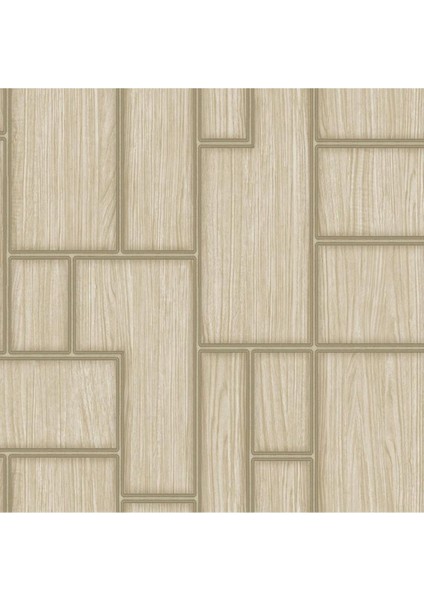 Krem Rengi Geometrik Desen Duvar Kağıdı, Silinebilir, 16,5 M² - Roka 23108-3 fiyatları