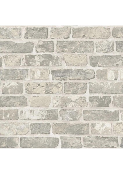 Taş Desenli Gri Duvar Kağıdı 16,5 M², Silinebilir - Roka 23104-2 fiyatları