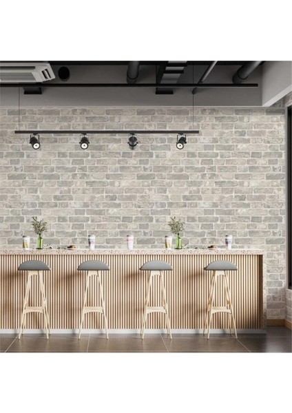 Taş Desenli Gri Duvar Kağıdı 16,5 M², Silinebilir - Roka 23104-2 modelleri