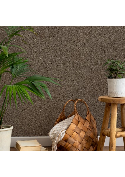 Mantar Desenli Kabartmalı Modern Düz Sade Duvar Kağıdı 16,5 M², Silinebilir - Roka 23110-4 fiyatları