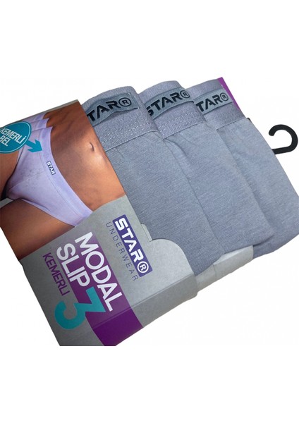 Mdb Star 109 Erkek 3'lü Modal Slip fiyatları