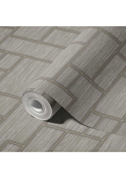 Geometrik Desenli Duvar Kağıdı 16,5 M², Silinebilir - Roka 23108-4 modelleri