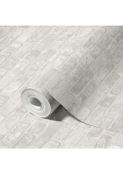 Doğal Taş Desenli Duvar Kağıdı 16,5 M², Silinebilir, Roka 23104-1 modelleri