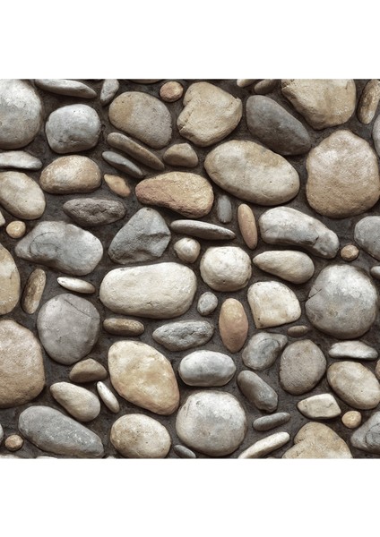 Doğal Taş Desenli Düz Sade Duvar Kağıdı 16,5 M², Silinebilir - Roka 23113-3 modelleri