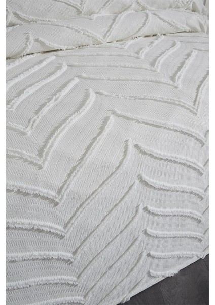 Sementina 3 Parça Çift Kişilik Pike Takımı Krem fiyatları