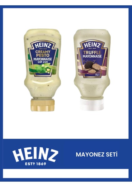 Ikili Set Mayonezcreamy Pesto 225 gr Truffle 220 gr