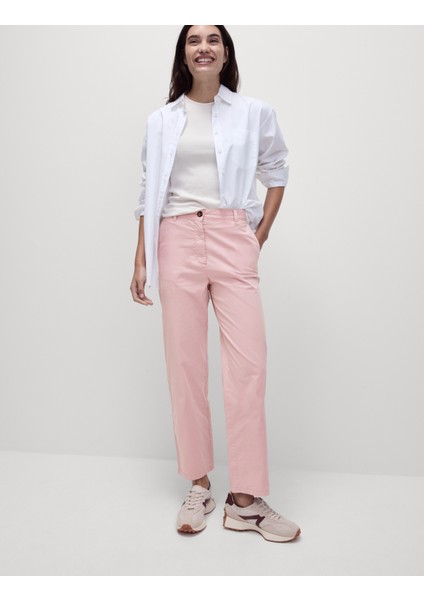 Straight Leg Grazer Chino Pantolon