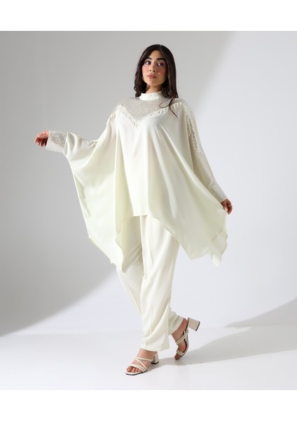 Asimetrik Işıltılı Iki Parça Abiye Takım fiyatları