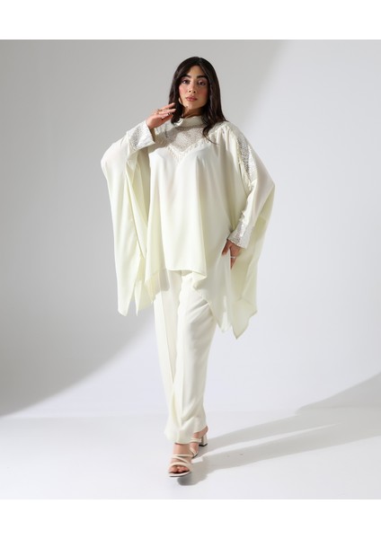 Asimetrik Işıltılı Iki Parça Abiye Takım fırsatları