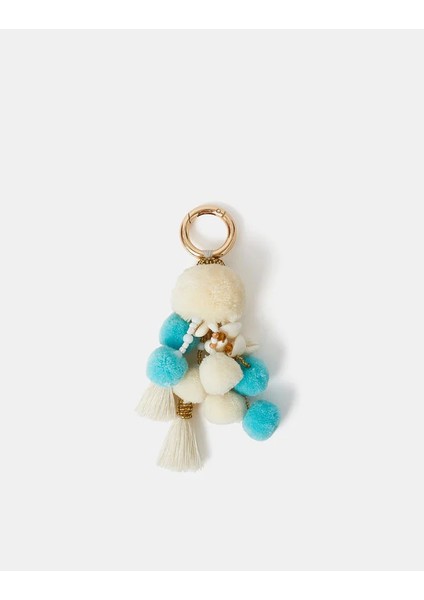 Pom Pom Çanta Aksesuarı modelleri