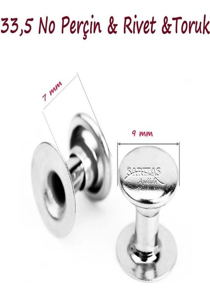 Perçin Rivet 33.5 Nikel