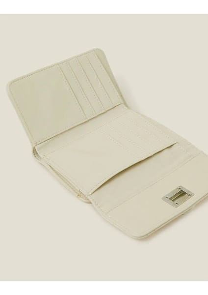 Diamond Nakışlı Cüzdan Krem modelleri