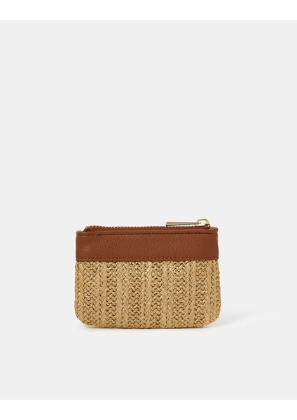 Rafya Örgü Bozuk Para Cüzdanı