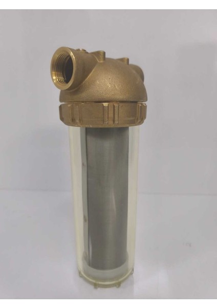 Aqua 10” Sıcak Suya Dayanıklı Bronz Housing – Paslanmaz Çelik Yıkanabilir Filtreli fiyatları