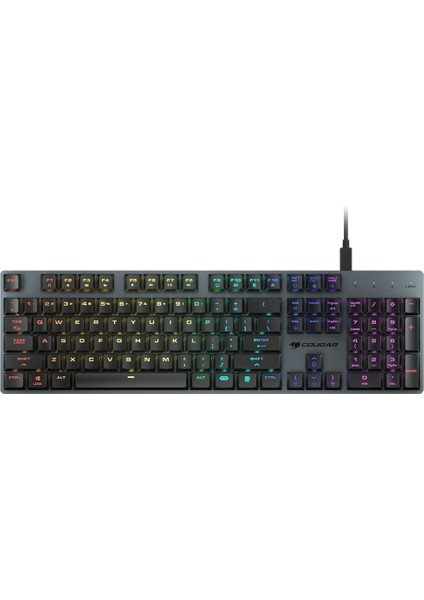 CGR-WO1MI-LUX Luxlım Ingilizce Q Kablolu Gaming (Oyuncu) Klavye