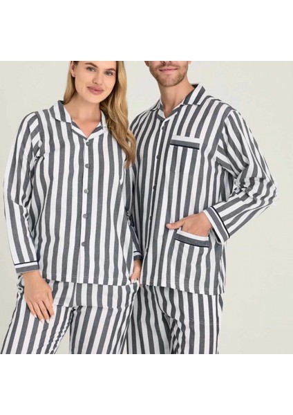 Mdb Freshness 4007 Kadın Uzun Kol Çizgili Gaffuriye Pijama Takımı fiyatları