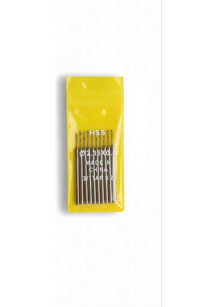 Kuyumcu Matkap Ucu 10’lu - Takı Tasarım Öğrencileri Için Ekonomik Set